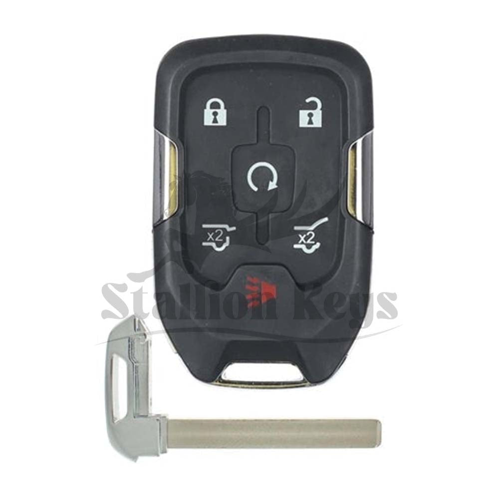 2015-2021 Chevrolet Suburban Tahoe / 6-Button Smart Key / PN: 13529633 / HYQ1EA / 433 MHz / AFTERMARKET 2015-2021 Chevrolet Suburban Tahoe / 6-Button Smart Key / PN: 13529633 / HYQ1EA / 433 MHz / AFTERMARKET